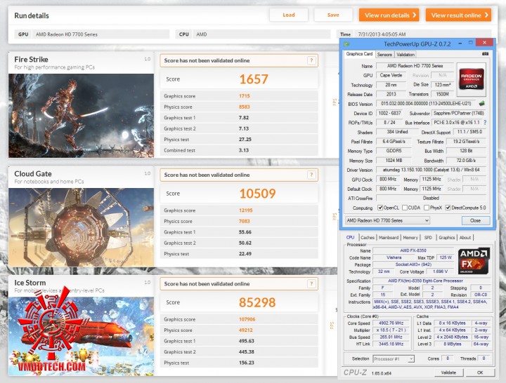 3dmark 2 720x546 SAPPHIRE HD 7730 1GB GDDR5 