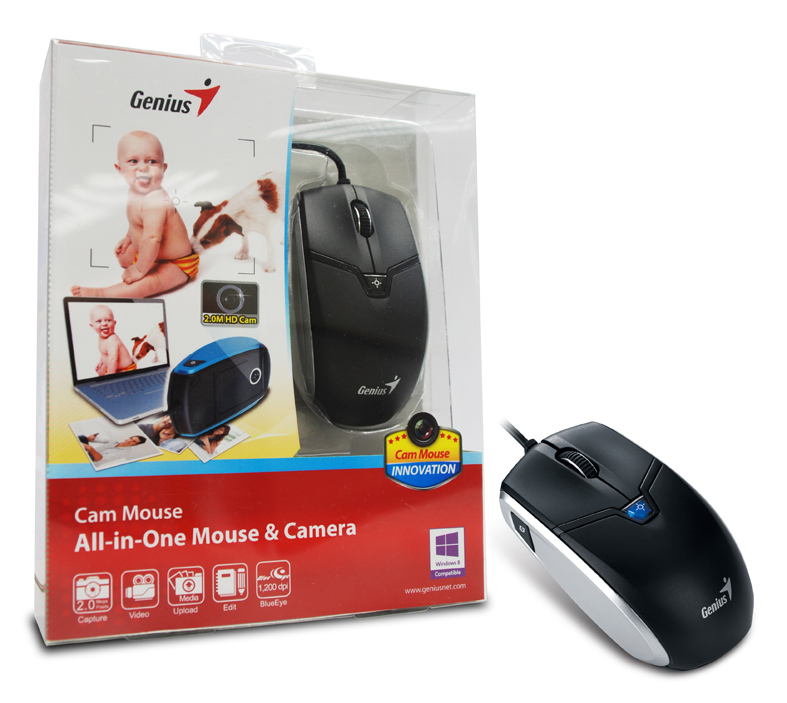 cam-mouse-box cam mouse box Genius Cam Mouse All in one Mouse & Camera ครั้งแรกที่เม้าส์มีกล้อง !!