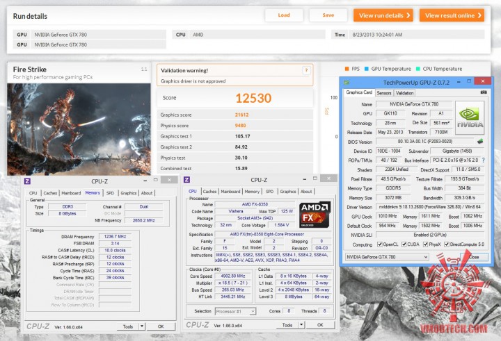 fire oc 2 720x491 NVIDIA GeForce GTX 780 2 Ways SLI On AMD FX 8350 Performance