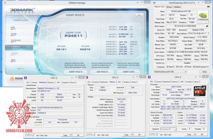 vantage oc 719x470 GIGABYTE GeForce GTX 780 New WINDFORCE 3X Rev 2.0 ON AMD FX 8350