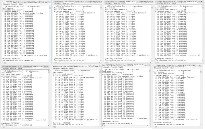 hyperpi32 1core 720x454 AMD FX 8350 On Air Cooling Test  With Cooler Master V8 GTS 