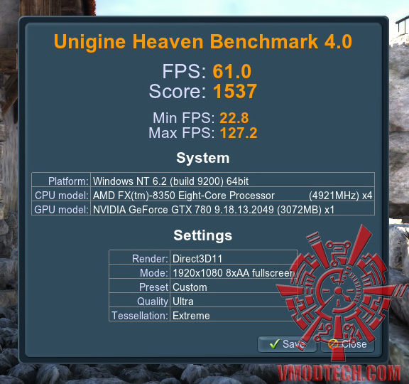 heaven4-oc heaven4 oc MSI GeForce GTX 780 LIGHTNING On AMD FX 8350 Test Review