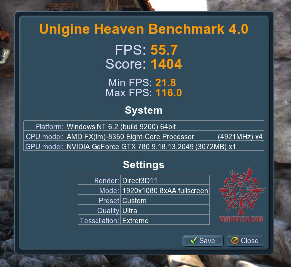 heaven4 heaven4 MSI GeForce GTX 780 LIGHTNING On AMD FX 8350 Test Review