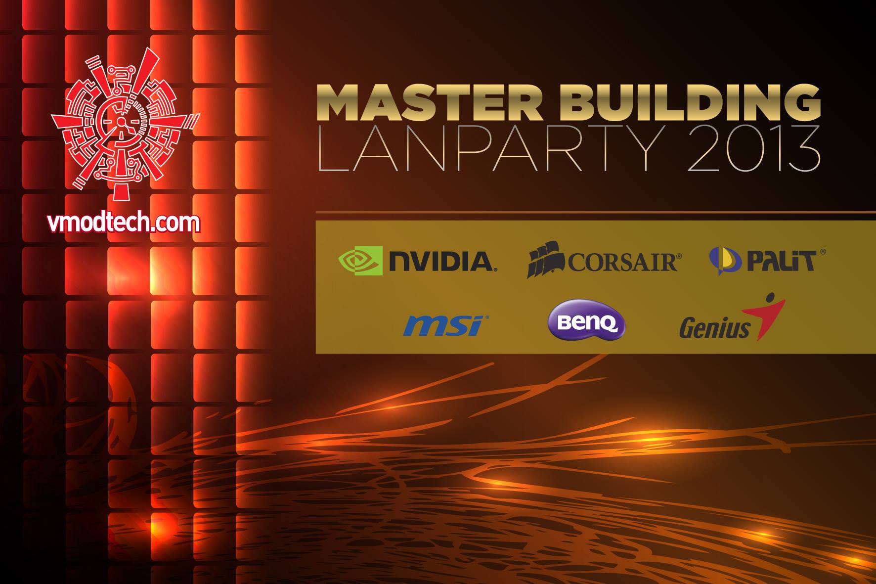 ขอเชิญเข้าร่วมชมงานประกวดเคสคอมพิวเตอร์ ที่มีผู้เข้าร่วมแข่งขันมากที่สุดในประเทศไทย Vmodtech Master Building Lanparty 2013