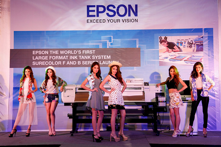 Epson ﻿เปิดเครื่อ﻿งพิมพ์หน้า﻿กว้างติดแท็งค์ครั้งแ﻿รกของโลก