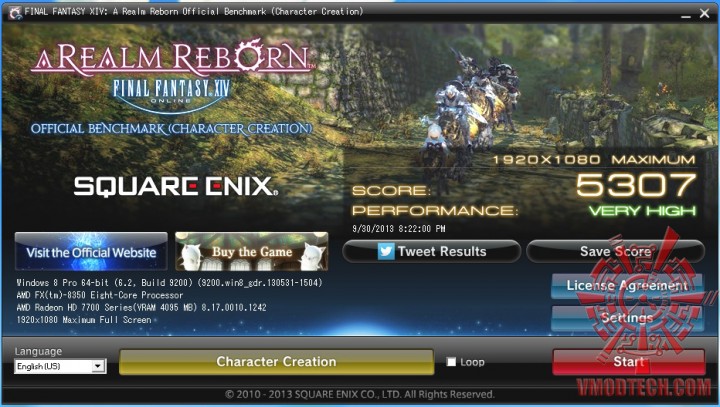 ff oc 720x407 SAPPHIRE HD 7770 GHz Edition OC 1GB GDDR5 VAPOR X On AMD FX 8350 Test
