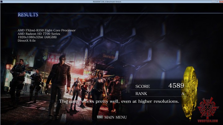re6 720x405 SAPPHIRE HD 7770 GHz Edition OC 1GB GDDR5 VAPOR X On AMD FX 8350 Test