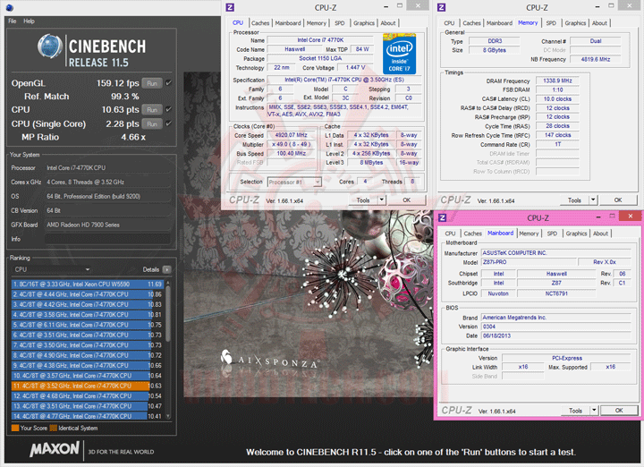 c115 ASUS Z87I PRO Mini ITX Motherboard Review