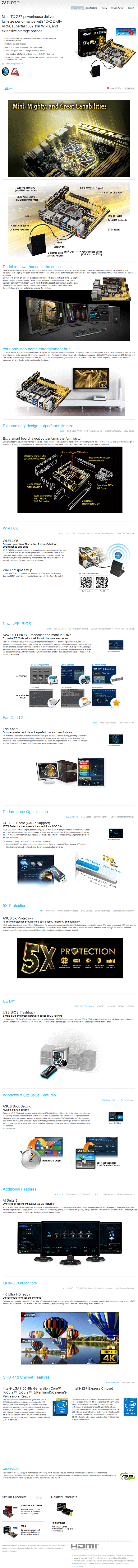 s1 ASUS Z87I PRO Mini ITX Motherboard Review