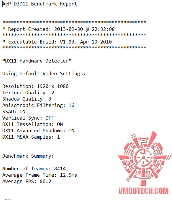 avp avp SAPPHIRE HD 7950 3GB GDDR5 OC with Boost VAPOR X On AMD FX 8350 Test