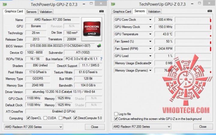 cf gpuz 720x452 AMD RADEON HD 7790 @ AMD RADEON R7 260X MOD BIOS