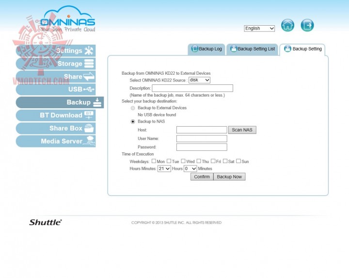6-backup 6 backup 720x573 SHUTTLE OMNINAS KD22 2 bay NAS