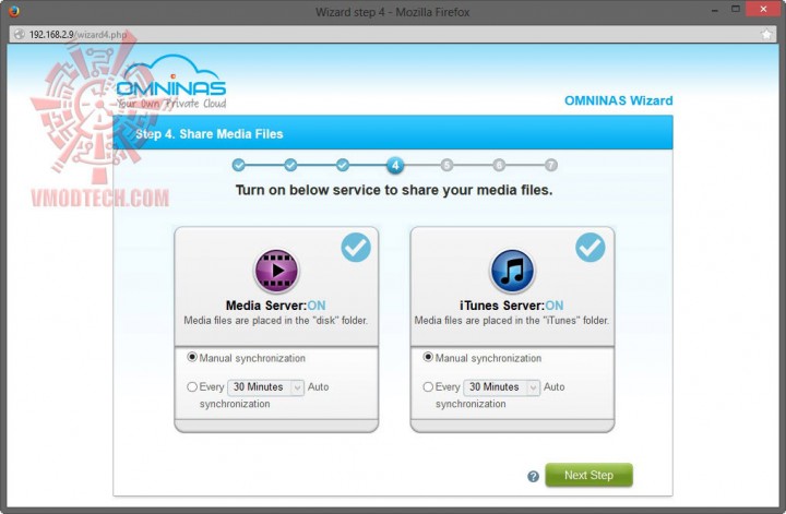 7 7 720x471 SHUTTLE OMNINAS KD22 2 bay NAS