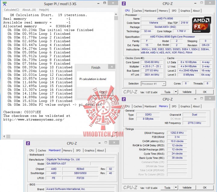 544 superpi 720x636 AMD FX 9590 Processor Review 