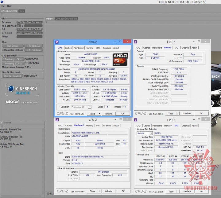 cine10 oc 720x648 AMD FX 9590 Processor Review 