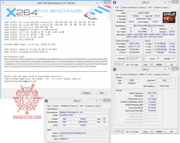 x264 54 2 720x572 AMD FX 9590 Processor Review 