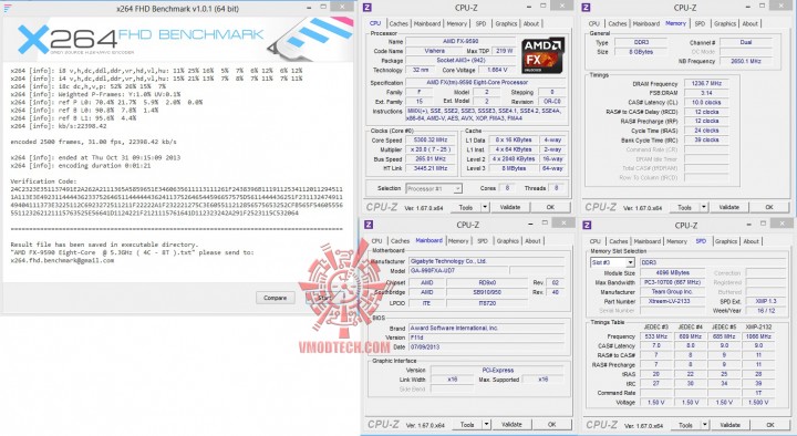 x264 oc3 720x394 AMD FX 9590 Processor Review 