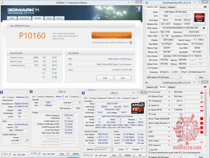 3d11 720x541  ASUS R9 280X DirectCU II TOP