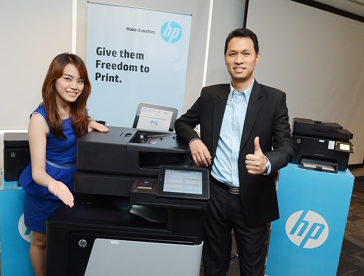   เอชพี เสริมทัพเครื่องพิมพ์เลเซอร์เจ็ทสำหรับองค์กร ลดขั้นตอนการพิมพ์แบบไร้สายได้อย่างมีประสิทธิภาพ  ขยายพอร์ตโฟลิโอผลิตภัณฑ์เครื่องพิมพ์เลเซอร์เจ็ท ครอบคลุมเครื่องพิมพ์มัลติฟังก์ชั่นแบบ ทัช-ทู-ปริ๊นท์ รุ่นแรก พร้อมโซลูชั่นการพิมพ์ล่าสุด