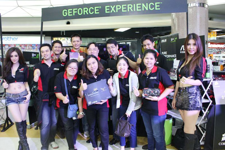 016 016 เอซุส เข้าร่วมโชว์สุดยอดนวัตกรรมเทคโนโลยี ในงาน NVIDIA DAY 2013