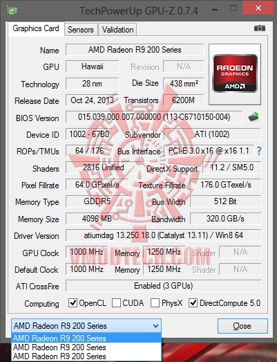 gpude gpude AMD RADEON R9 290X 3 Ways CrossFireX Review