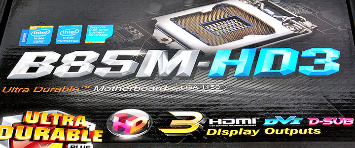b85m hd3 GIGABYTE B85M HD3 Motherboard Review