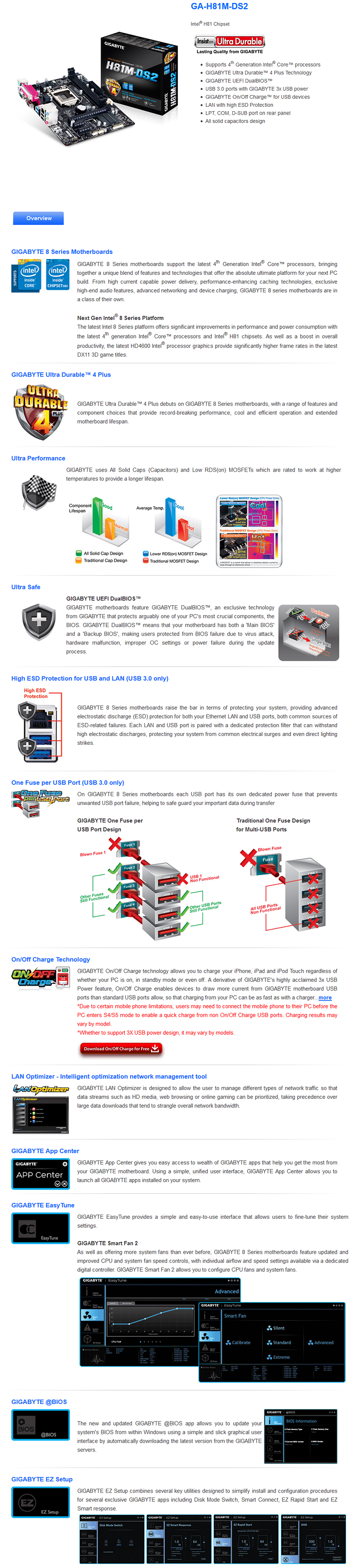 s1 GIGABYTE H81M DS2 Motherboard Review