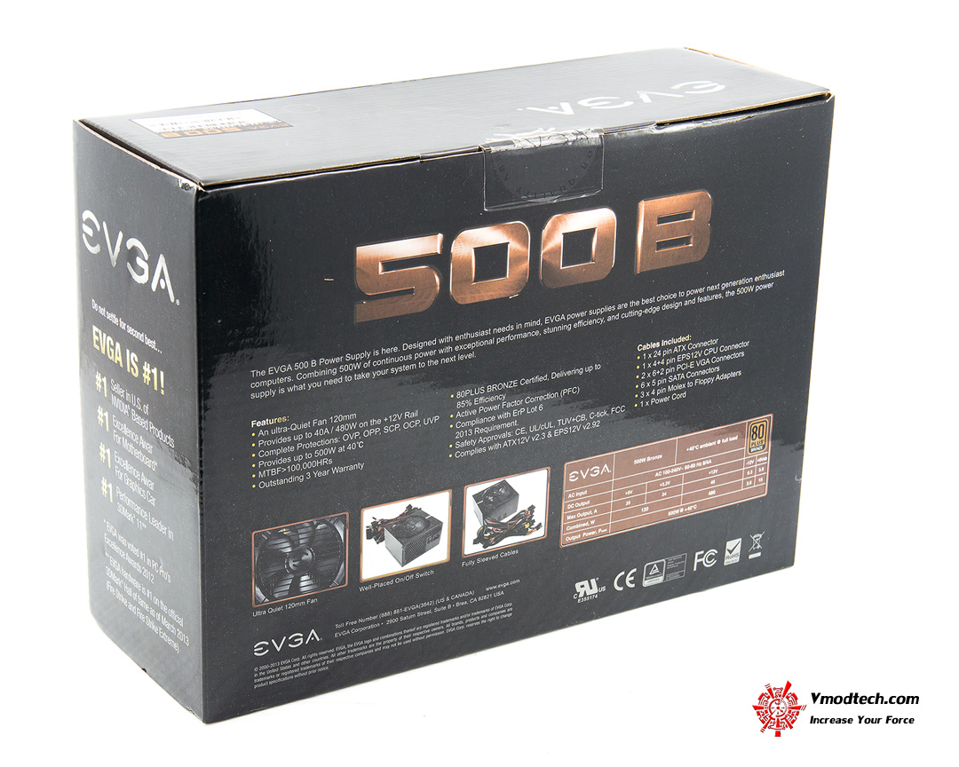 dsc 1099 EVGA 500B Bronze Power Supply Review