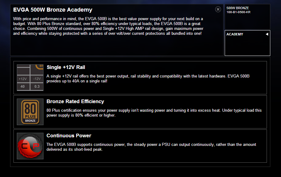 intro 02 EVGA 500B Bronze Power Supply Review