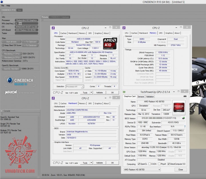 cine10 720x625 ASUS A88X PRO