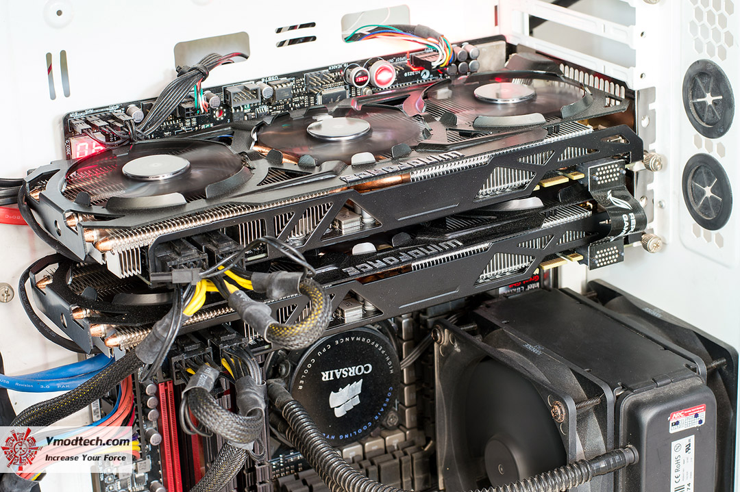 dsc 1141 Gigabyte Geforce GTX760 4GB GDDR5 WINDFORCE SLI Review