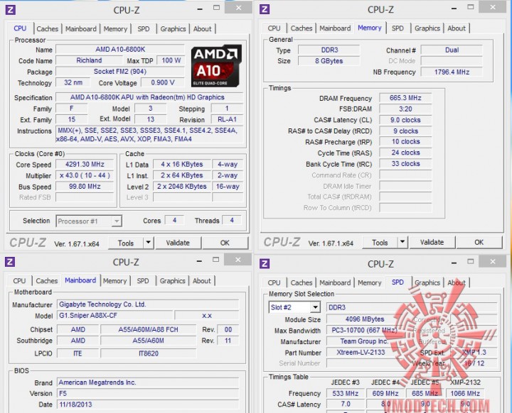 cpuid1 720x582 Cooler Master Nepton 280L Review
