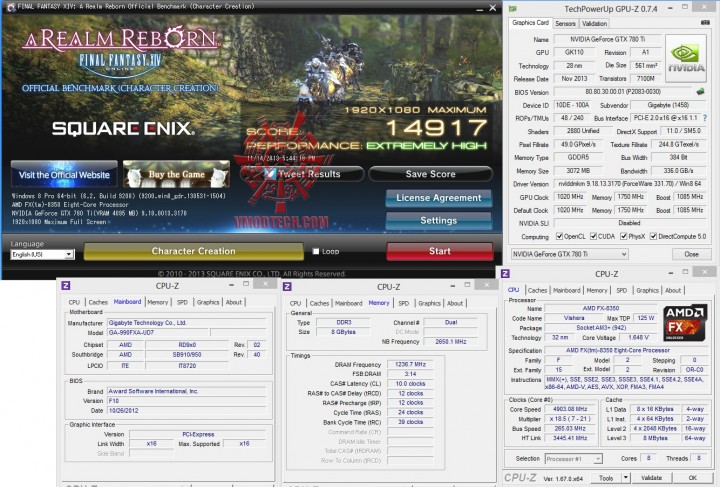 ff ff 720x487 GIGABYTE GeForce GTX 780 Ti OC Version WINDFORCE 3X ON AMD FX 8350