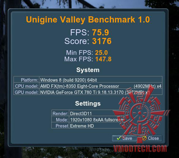 vl-oc vl oc GIGABYTE GeForce GTX 780 Ti OC Version WINDFORCE 3X ON AMD FX 8350