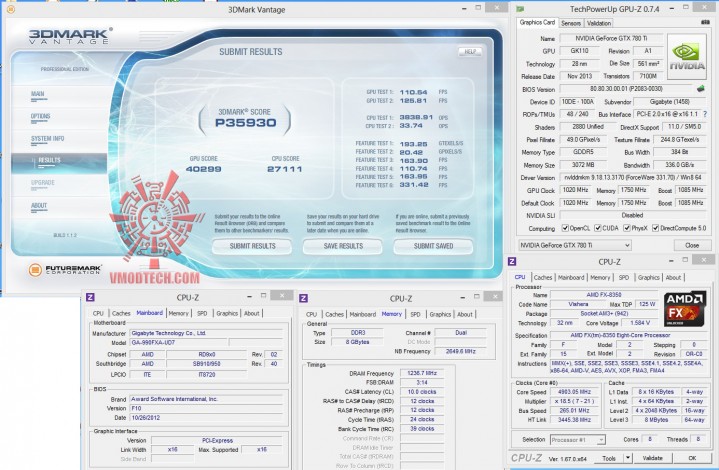 vt vt 719x470 GIGABYTE GeForce GTX 780 Ti OC Version WINDFORCE 3X ON AMD FX 8350