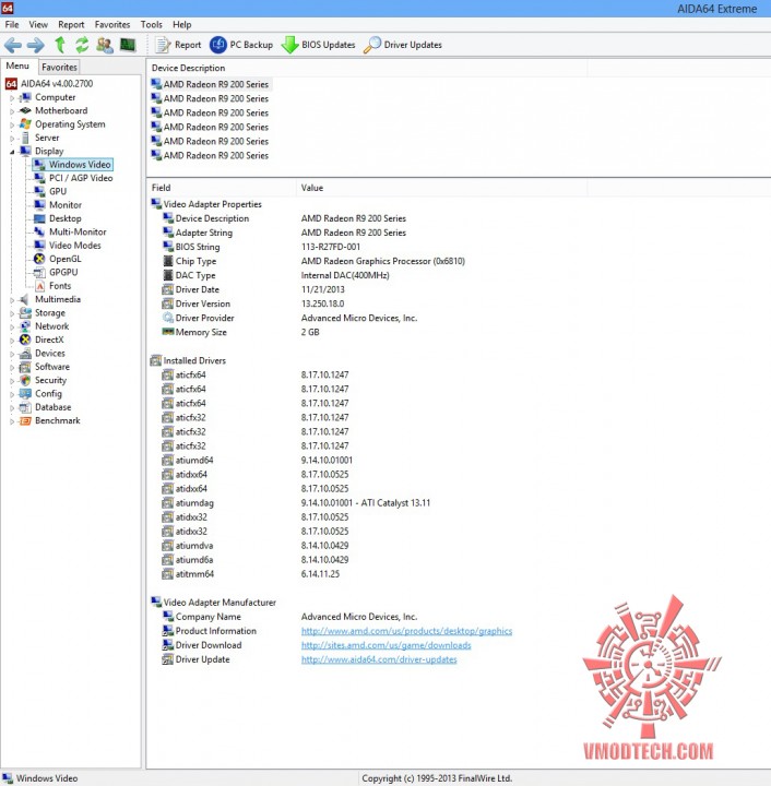 aida11 706x720 POWERCOLOR RADEON R9 270X ON AMD FX 9590 