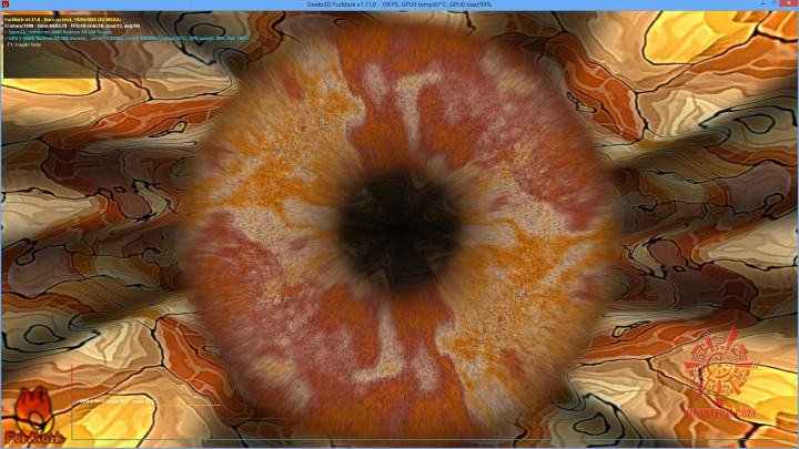 furmark oc 720x405 POWERCOLOR RADEON R9 270X ON AMD FX 9590 