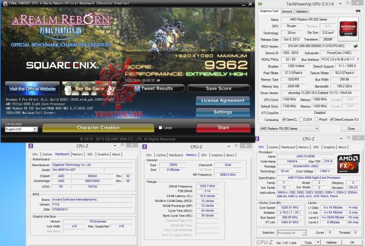 ff oc 720x486 POWERCOLOR RADEON R9 270X ON AMD FX 9590 