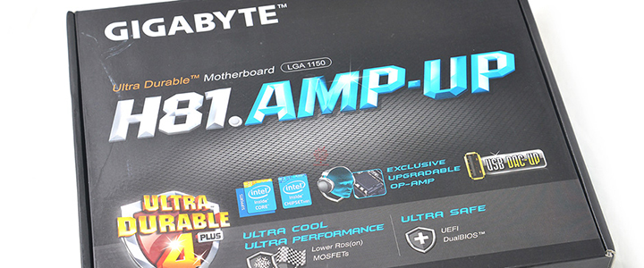 main main GIGABYTE H81 AMP UP Motherboard Review