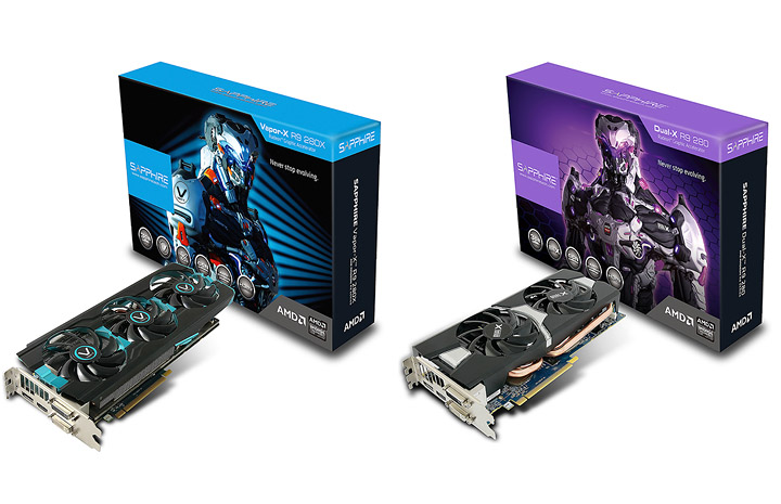 011 011 SAPPHIRE STRENGTHENS R9 GRAPHICS SERIES NEW R9 280 Dual X and R9 280X Vapor X models