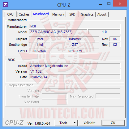 cpu z 02 MSI GAMING NIGHTBLADE Desktop computer Review