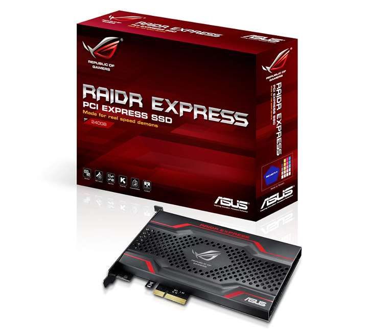 raidr-1 raidr 1 ASUS เปิดตัว ROG RAIDR Express SSD มาตรฐานใหม่สำหรับการเก็บข้อมูล