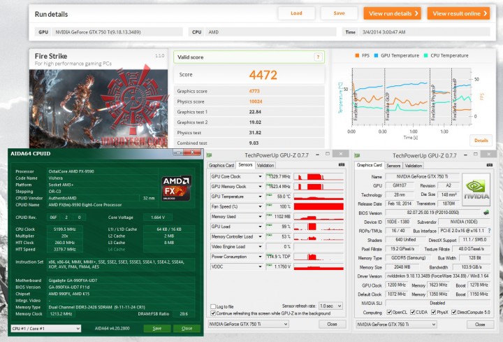 fire-oc fire oc 720x489 GALAXY GeForce GTX750 Ti OC Slim