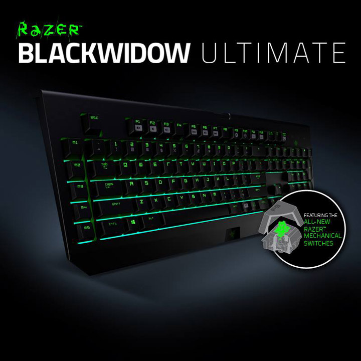 01 01 Ascenti Resources ปล่อย Razer Blackwidow Ultimate Thai : Green Switch เขย่าวงการเกมแล้ววันนี้ !!!