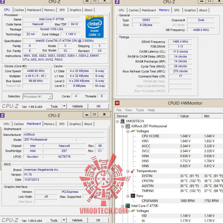 45 cpuid 720x719 ASRock Fatal1ty Z87 Professional