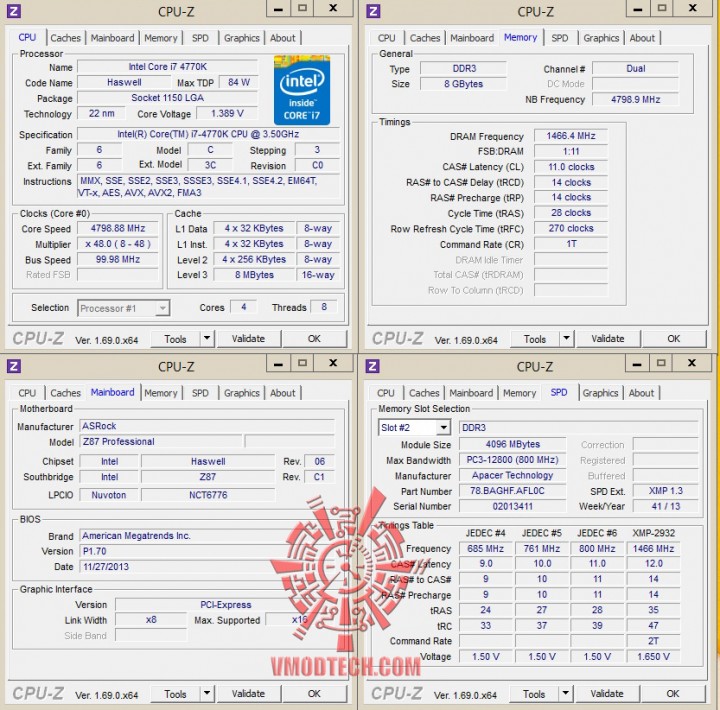 cpuid 720x710 ASRock Fatal1ty Z87 Professional