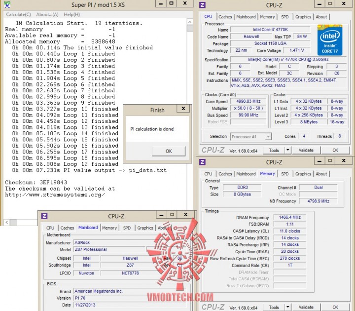 superpi-5 superpi 5 720x630 ASRock Fatal1ty Z87 Professional