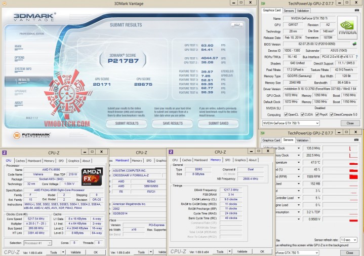 vantage 719x505 ASUS GTX750TI OC 2GD5