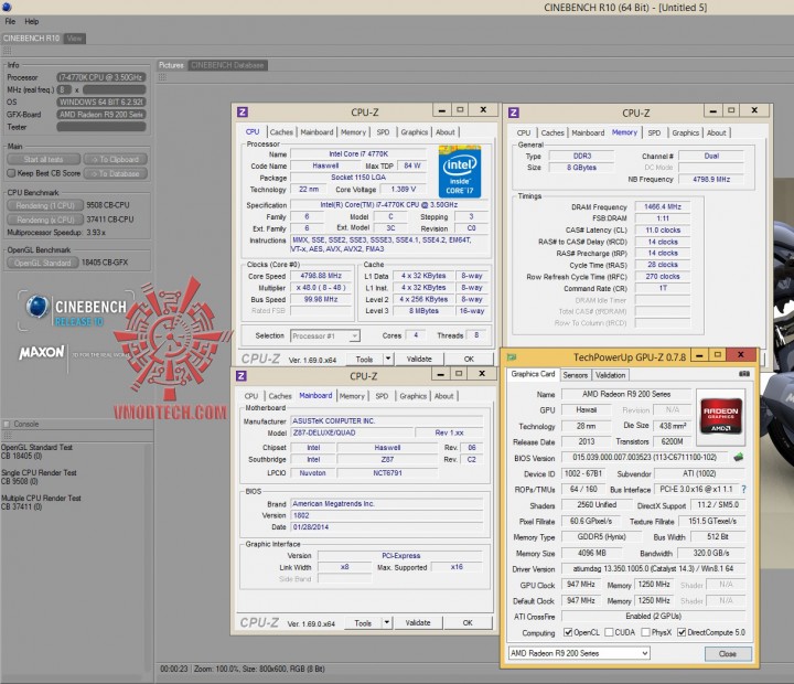 cine10 720x620 ASUS Z87 DELUXE/QUAD