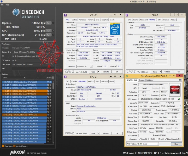 cine11 720x596 ASUS Z87 DELUXE/QUAD